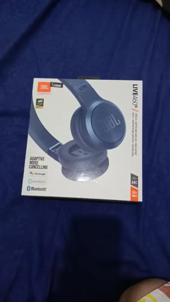 Dijual : 1 Headset JBL by Harman tipe Live460NC , original, baru,segel