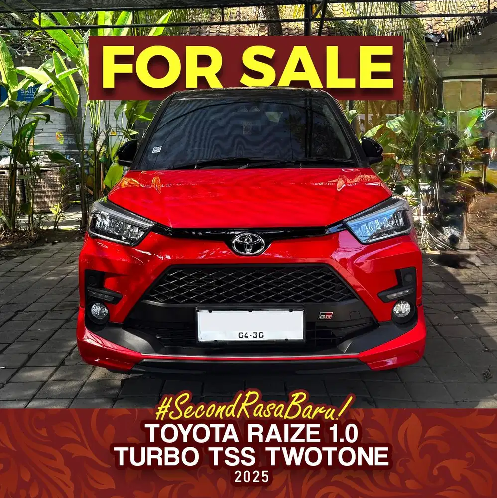 Toyota Raize 2025 Bensin