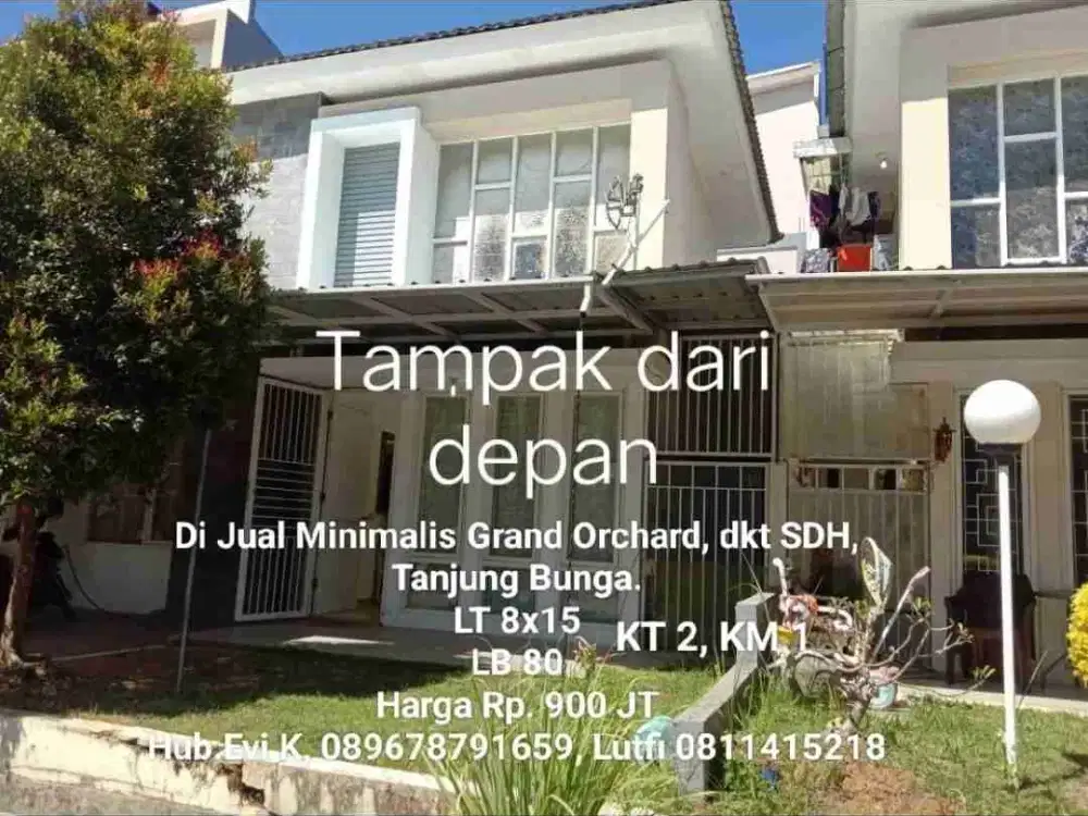 Dijual Rumah di Komp. Grand Orchad Tanjung Bunga Makassar