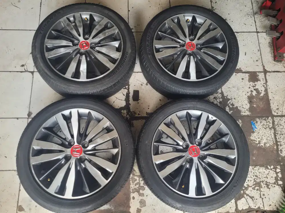 Velg jazz rs GK5 R16 original paket ban bisa brio mobilio vios freed