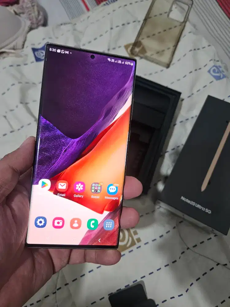 Galaxy Note 20 Ultra 5G 12/256gb resmi SEIN