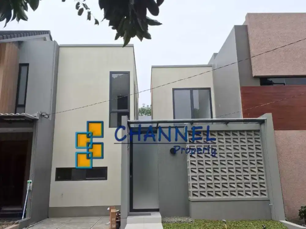Di Jual Rumah Siap Huni dekat Stasiun dekat Aeon Mall Cluster Serpong Garden Cisauk Tangerang, Fl