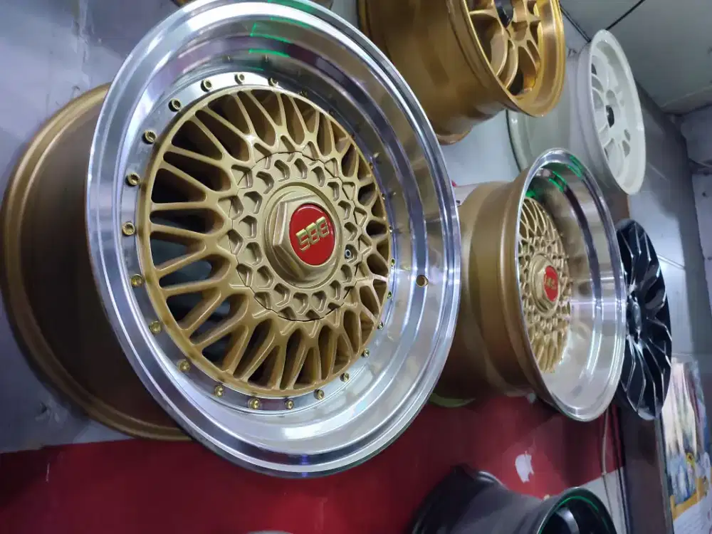 Jual Velg Merk BBS R16 Lobang 4, 1 Set (4)