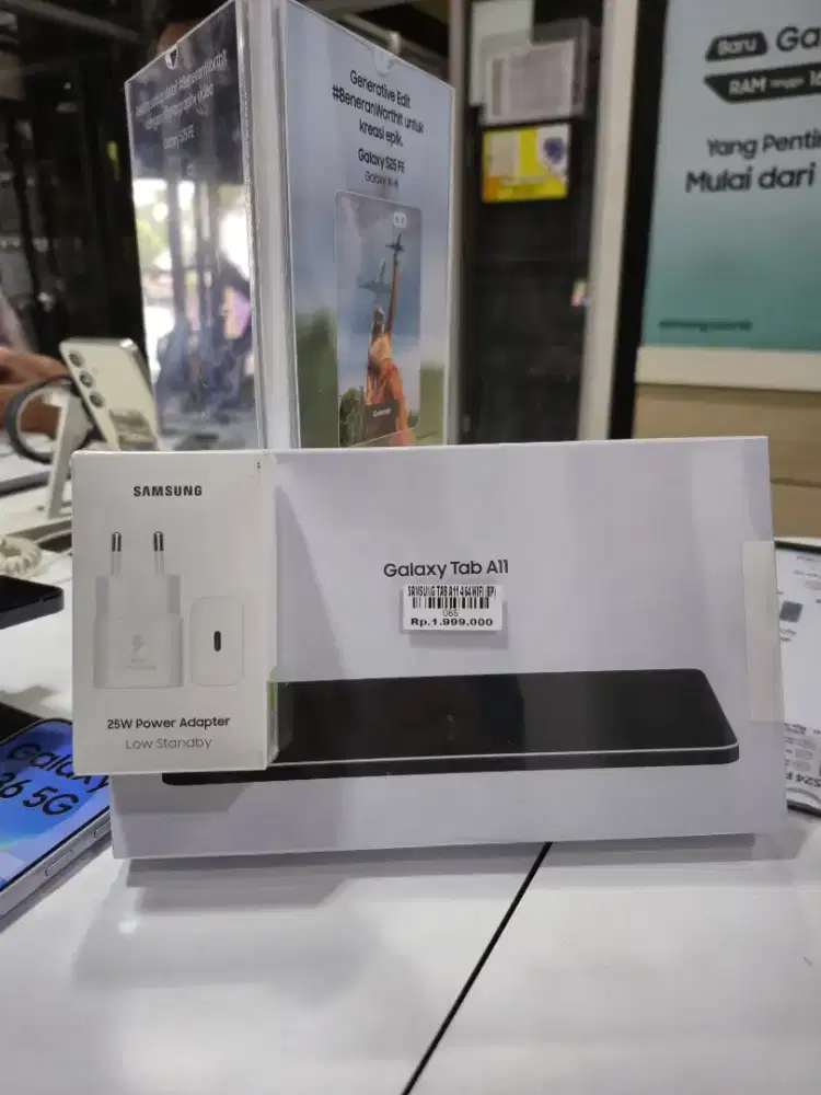 Samsung Galaxy Tab A11 Wifi 4+4/64 Atlantis Dahsyat