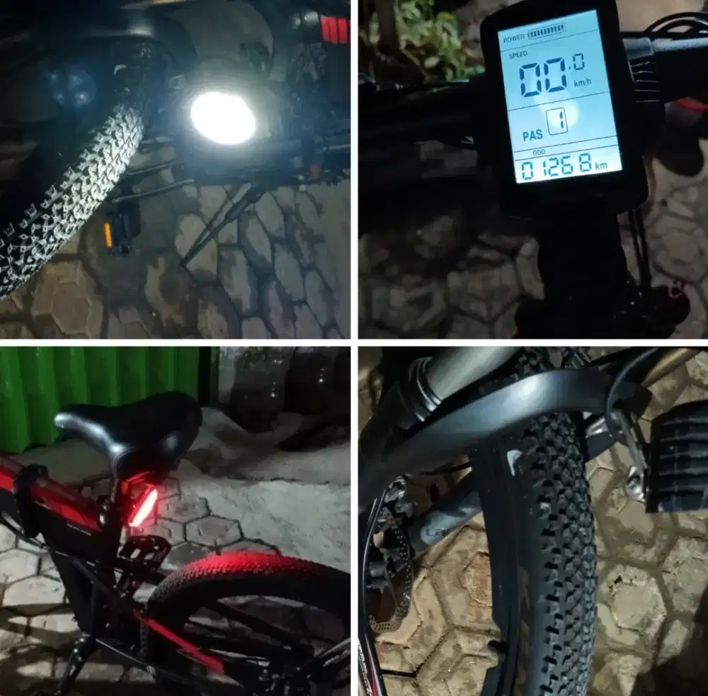 Sepeda Listrik MTB Lankeleisi 500watt Lithium