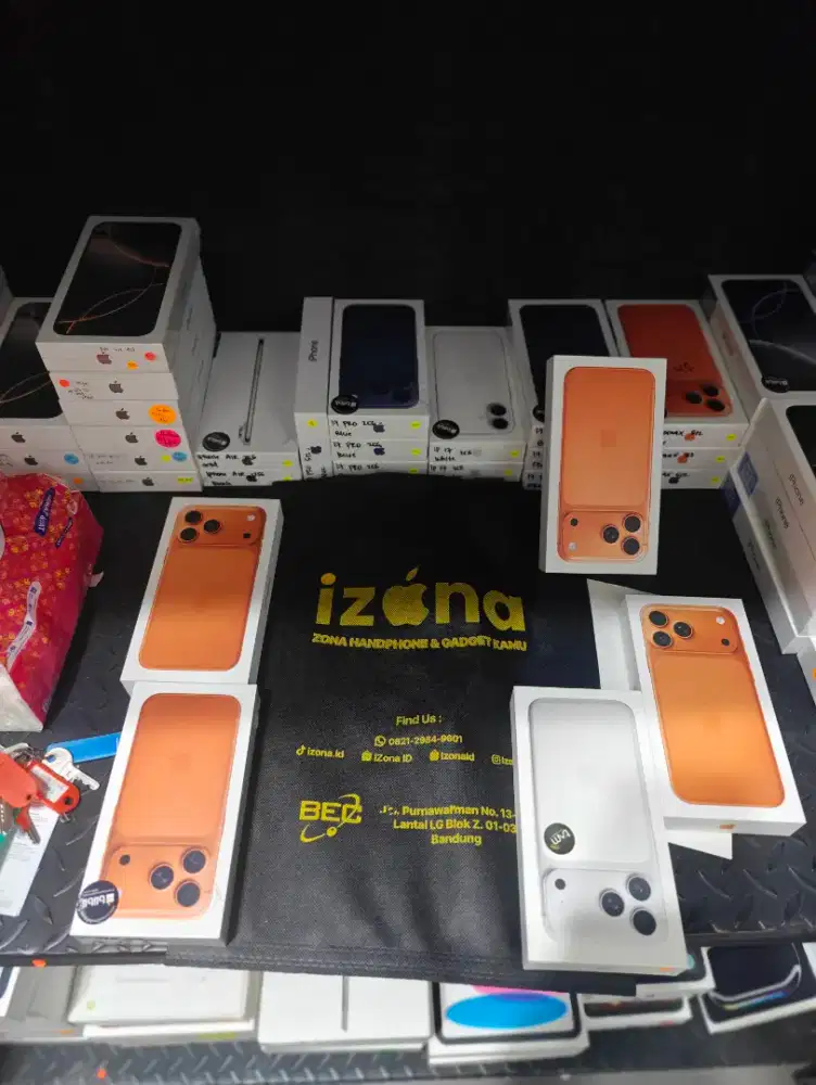 Iphone 17 Pro max 256,512 dan 1 tb