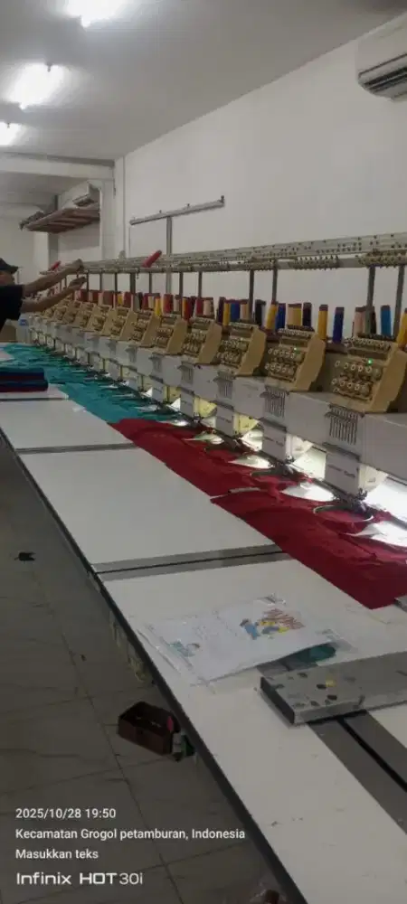 Mesin bordir lungxiang