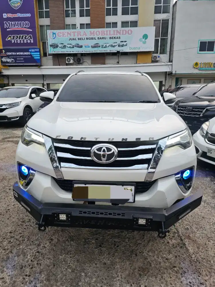 Fortuner G diesel manual 2018 putih istimewa dp 45 jt