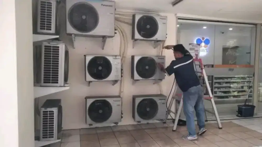 SERVICE AC KULKAS MESIN CUCI POMPA AIR BONGKAR PASANG