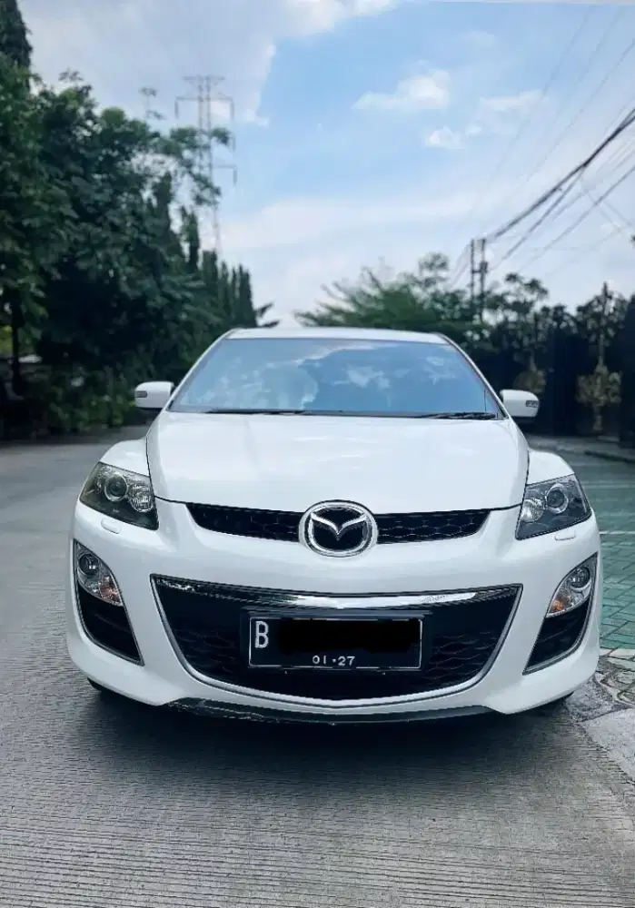 2012 MAZDA CX-7 HIGH PUTIH TYPE TERTINGGI 2.3 CC TURBO BAGUS BANGET