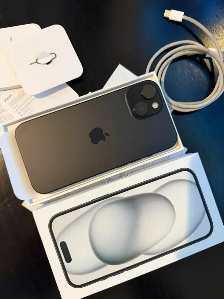 IPHONE 15 256 EX IBOX RESMI INDO BEKAS ORIGINAL