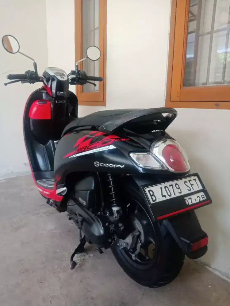 KM 28RB PERAK! NEW SCOOPY SPORTY CBS ISS PAJAK PANJANG FULL ORI MULUS