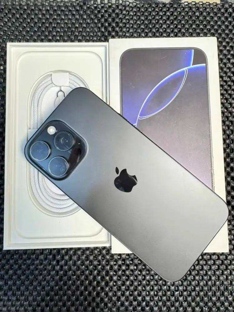 iPhone 16 Promax 256gb iBox Black Titanium