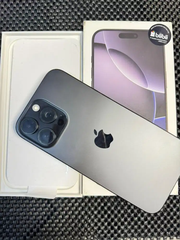 iPhone 16 Promax 256gb iBox Black Titanium