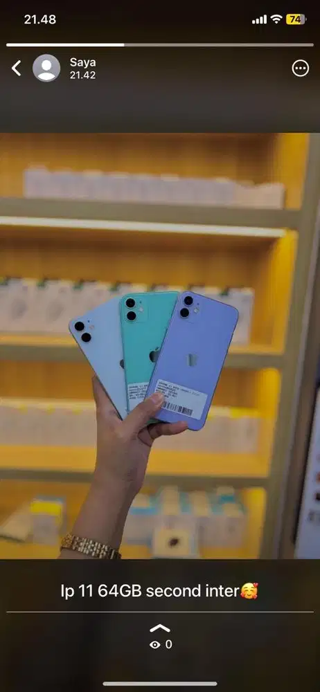 Ip 11 64GB second inter