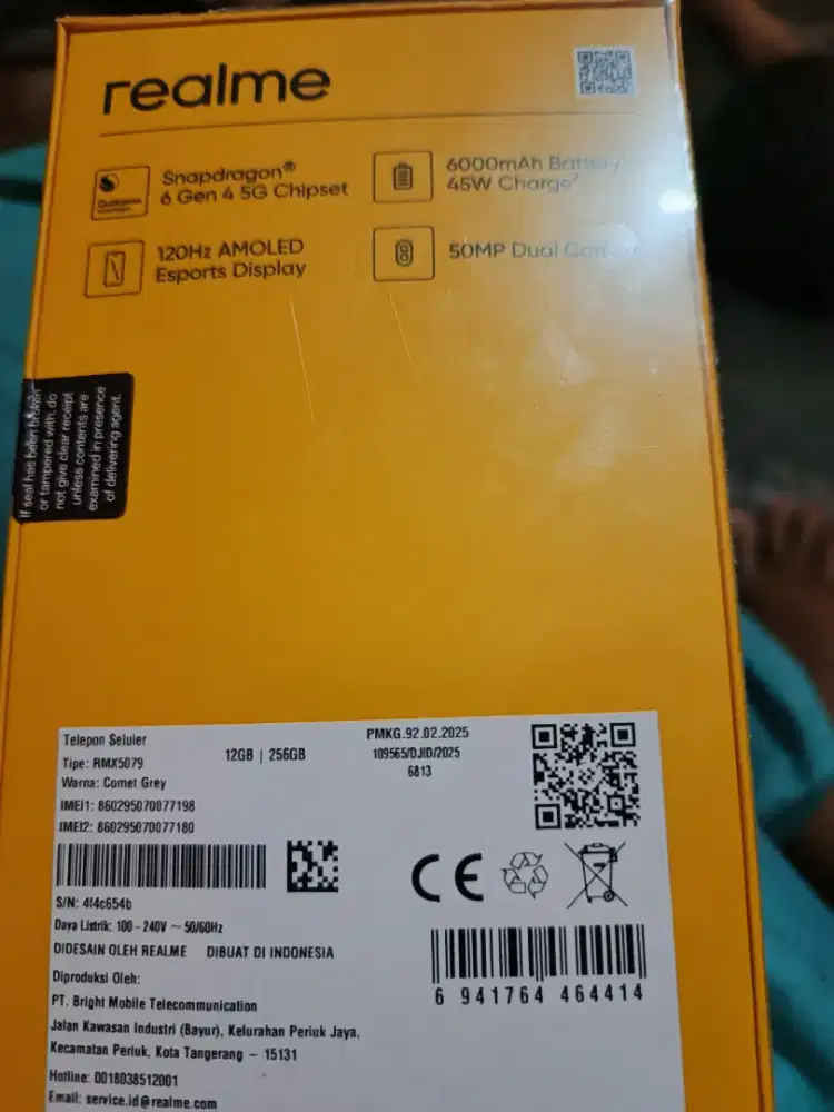 Di jual hp real me p3 5G