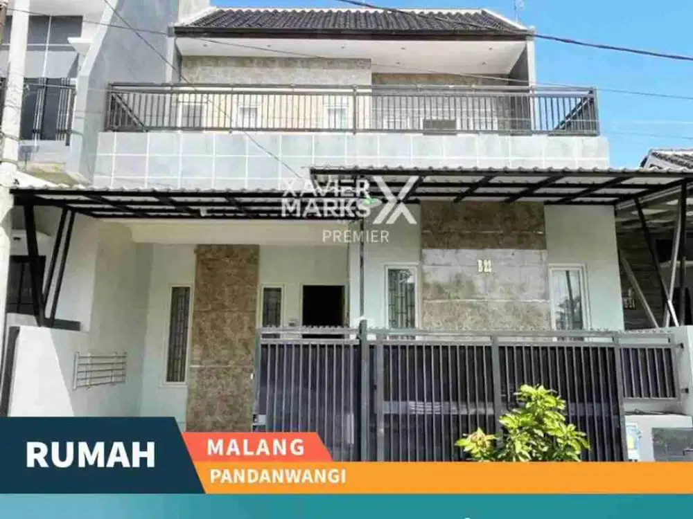 Dijual Rumah Modern Baru Plus Kolam Renang di Pandanwangi, Sulfat Malang