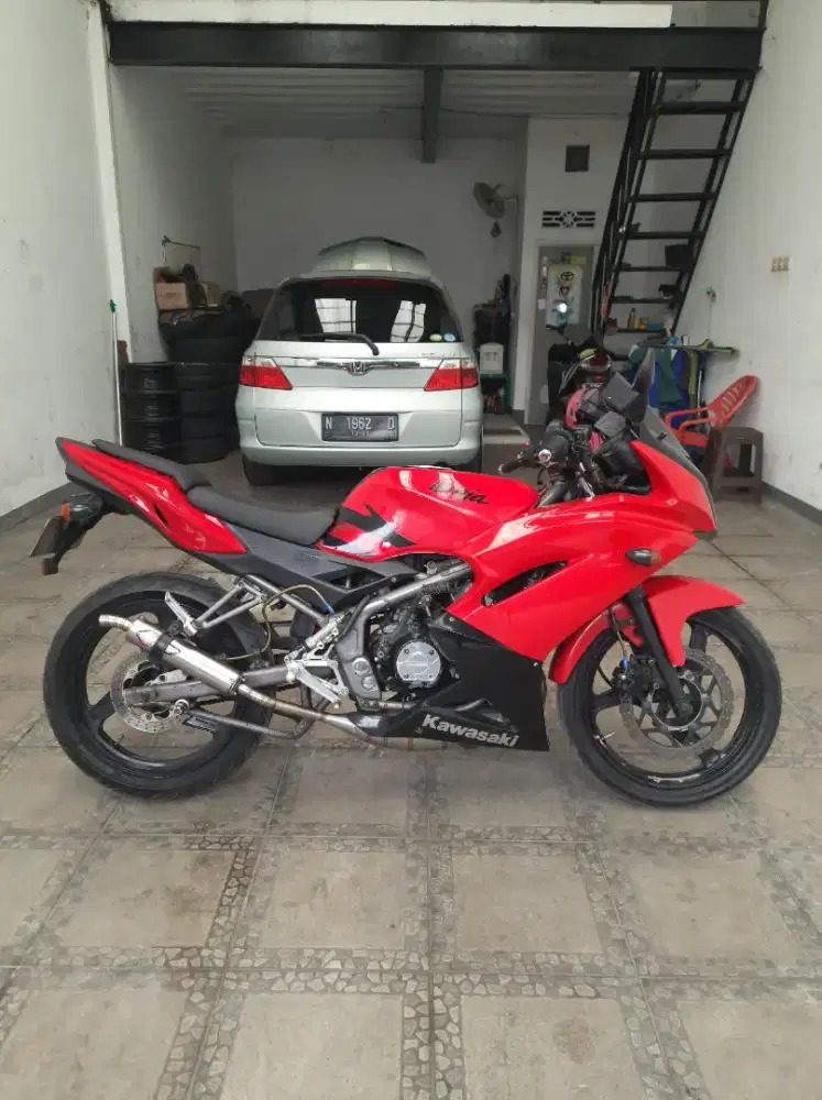 Ninja Krr 2012 merah modif tipis tipis