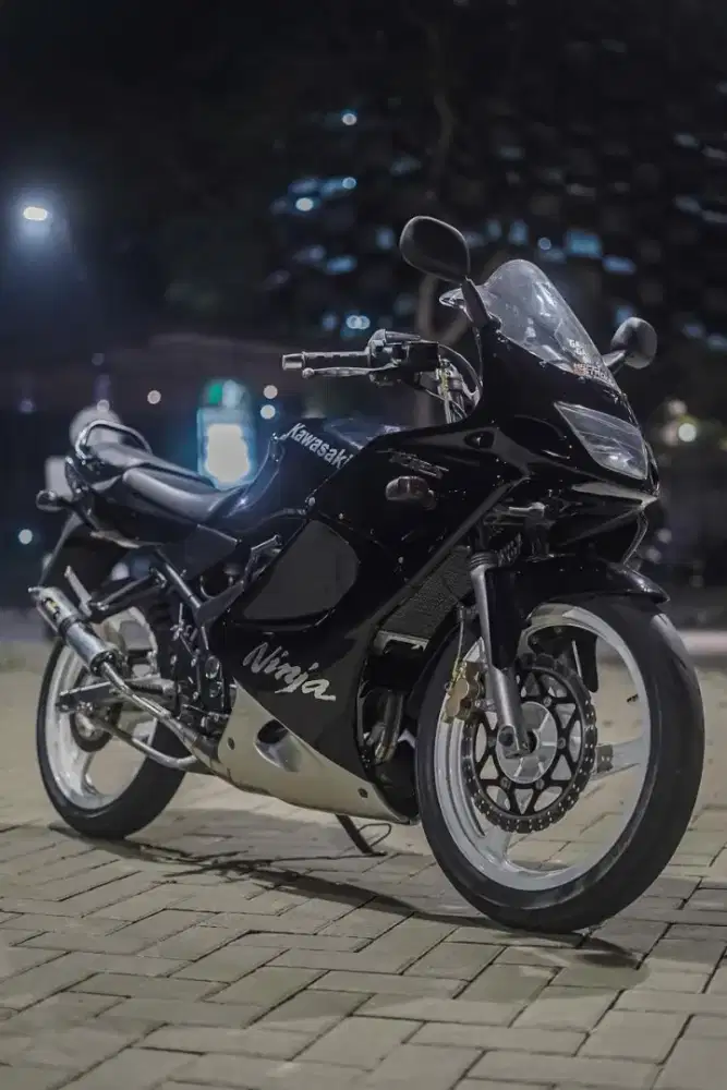 NINJA RR 2010 ASLI HITAM PLAT BG