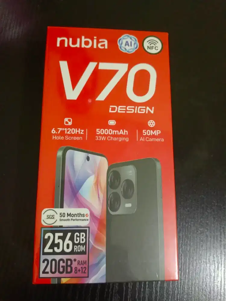 NUBIA V70 DESIGN