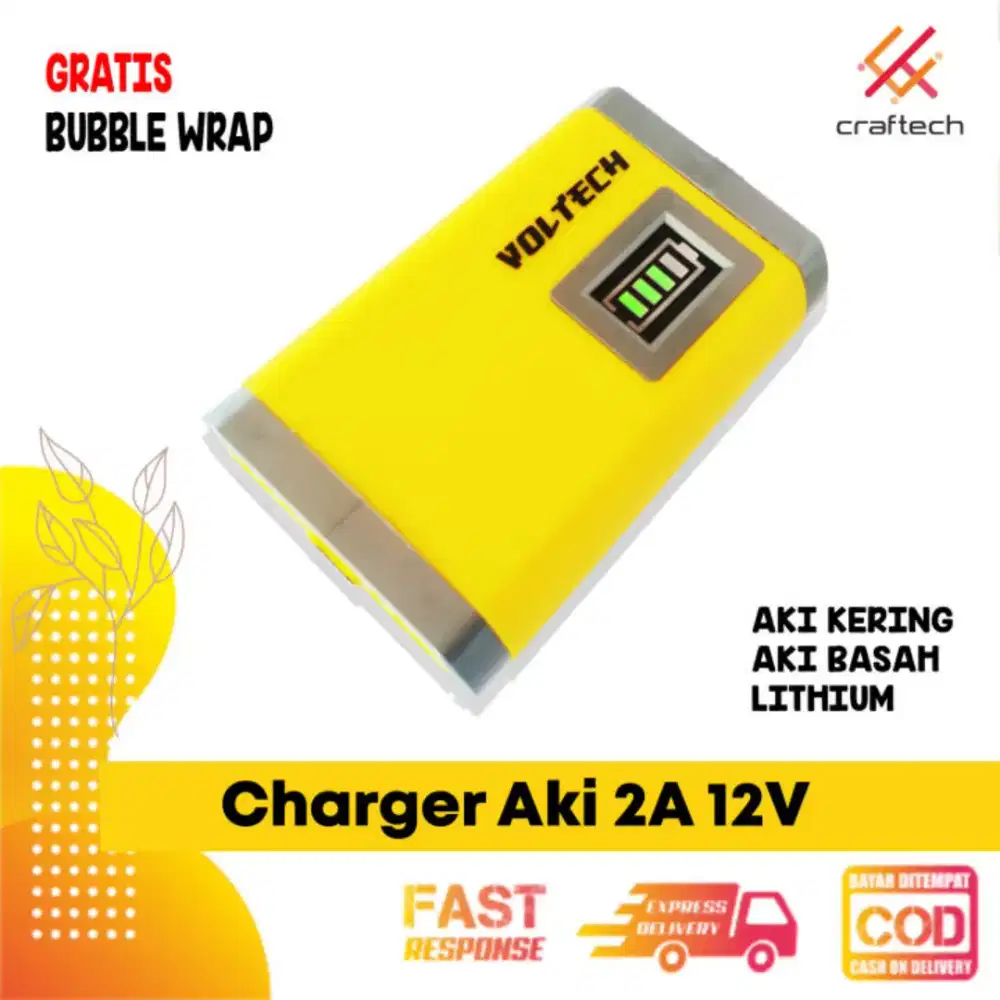 charger aki 12v 10Amper ada voltmeternya (baru)