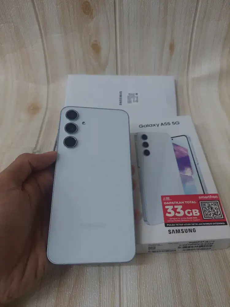 Samsung A55 12/256 Gb Second Resmi Mulus