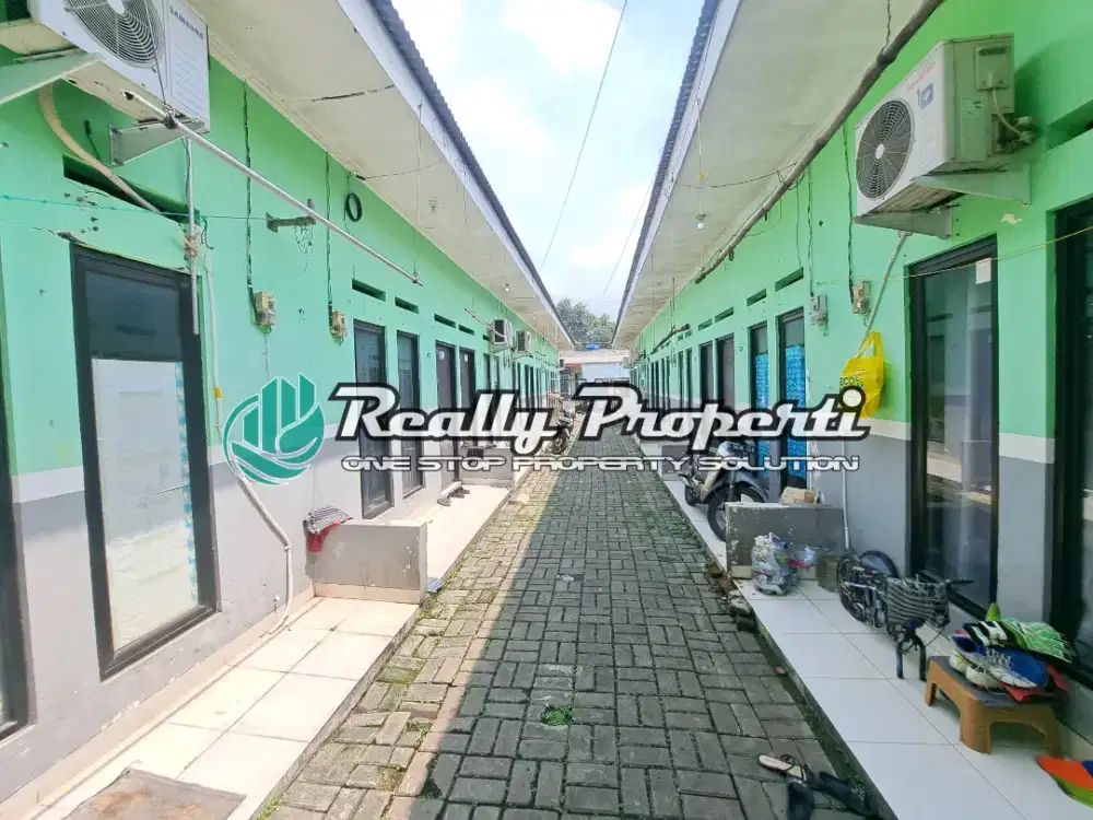 Dijual Rumah Kontrakan 14 Pintu di Jl Raya Hankam Jatimurni Pd Melati
