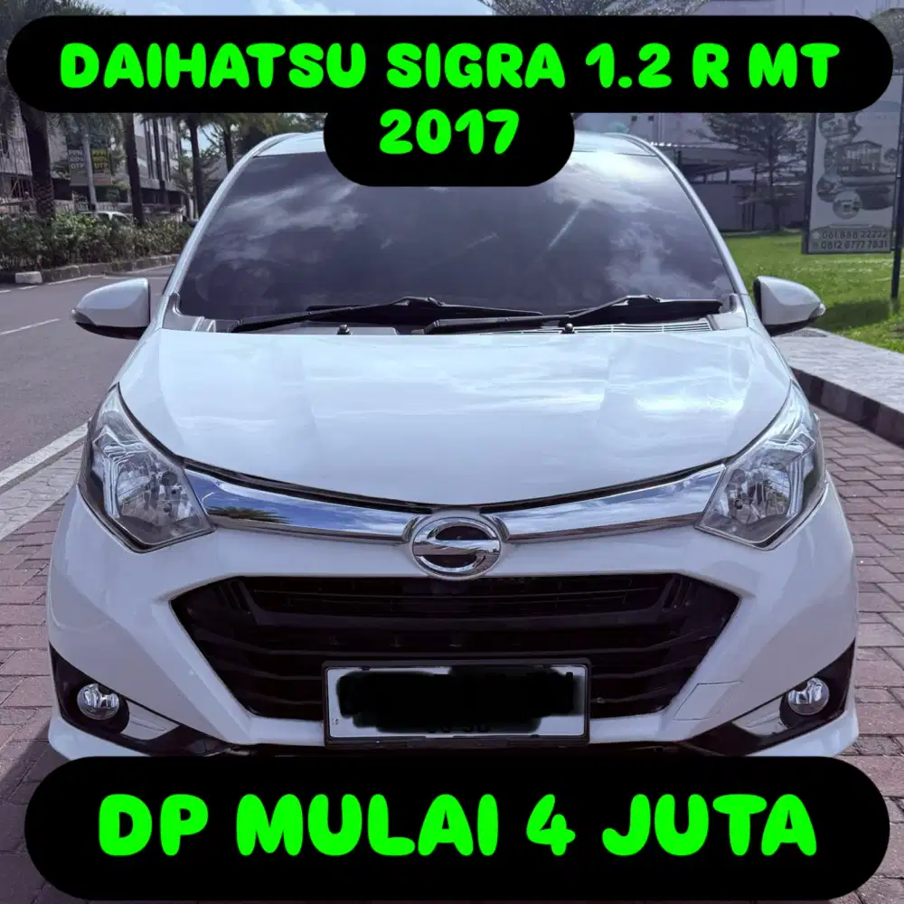 DAIHATSU SIGRA 1.2 R MT 2017 DP 4 JUTA