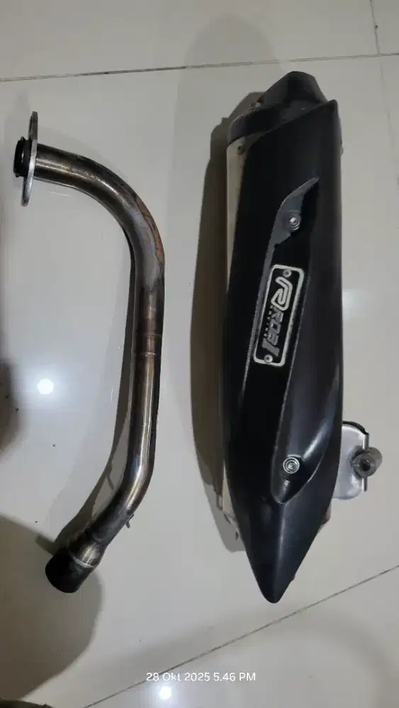 Knalpot ROB1 (ROB 1) Vario 125 old KZR & Led New