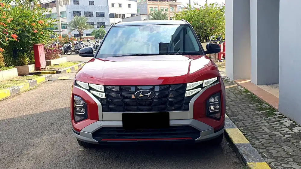 Hyundai Creta Prime 1.5 AT Panoramic BOSE Merah 2023 Like New Record