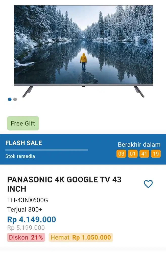 Tv Panasonic (CICILAN INDODANA)