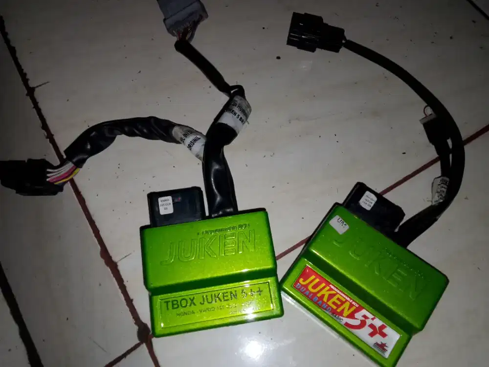 Juken 5++ dual-band buat Kzr 125 old + alat mapping bluetooth