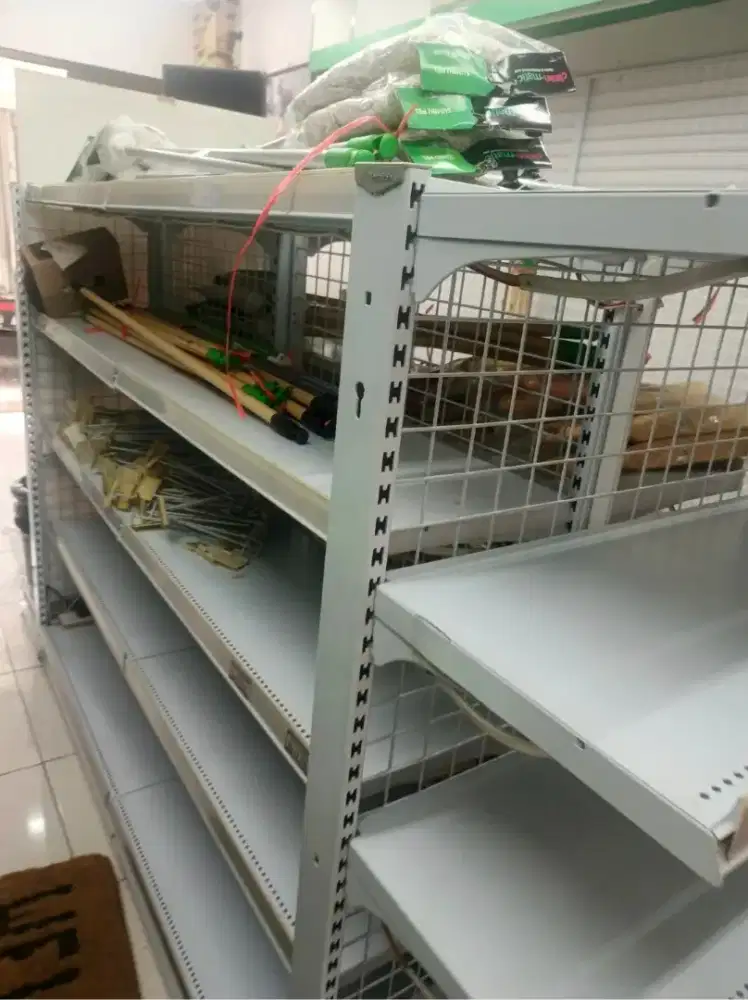 Gondola dobel 5 shelf