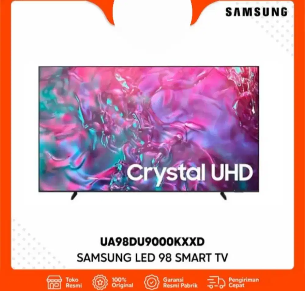 LED TV SAMSUNG 98INCI FREE SOUNDBAR