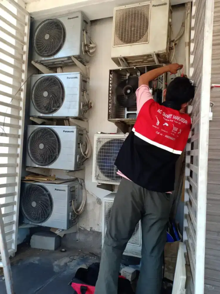 Service Ac,Mesin Cuci,Kulkas,Pompa Air dan Bongkar Pasang AC.