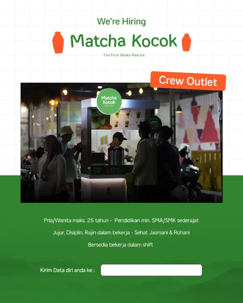 LOWONGAN KERJA JAGA STAND