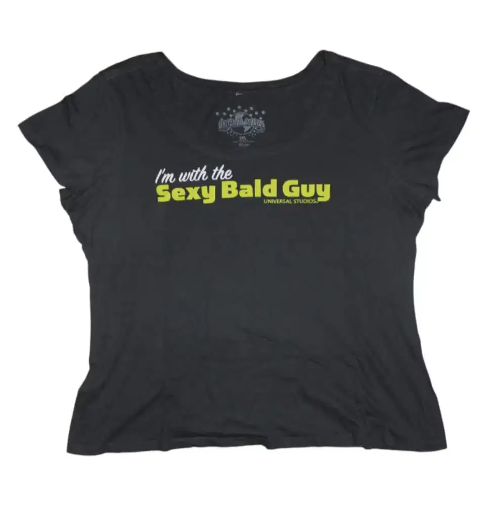 Universal Studios “I'm with the Sexy Bald Guy” T-Shirt