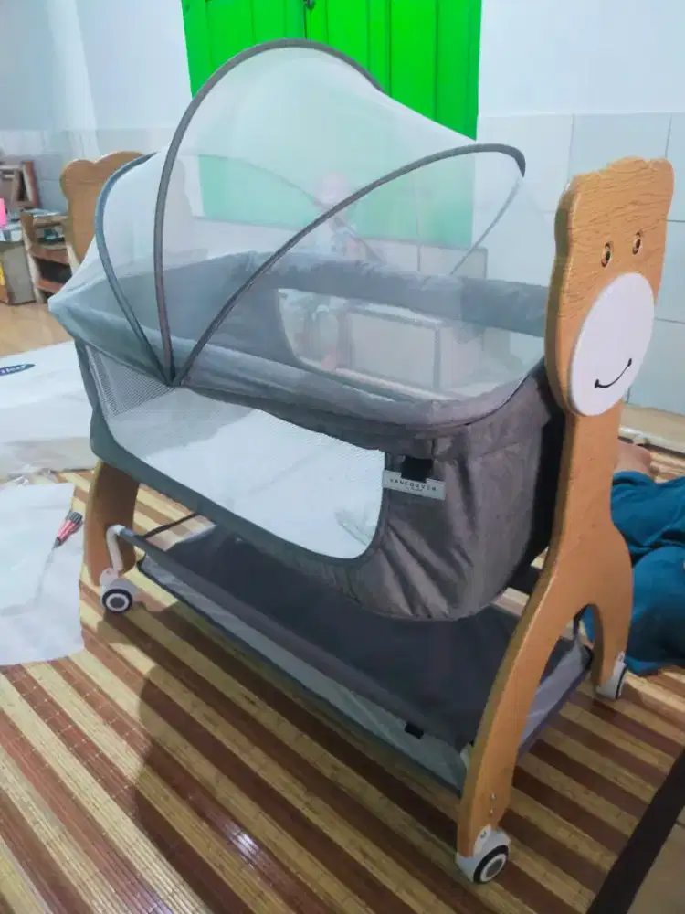 0Rocking Baby Box Pliko Vancouver B163R / Box Tempat Tidur Bayi