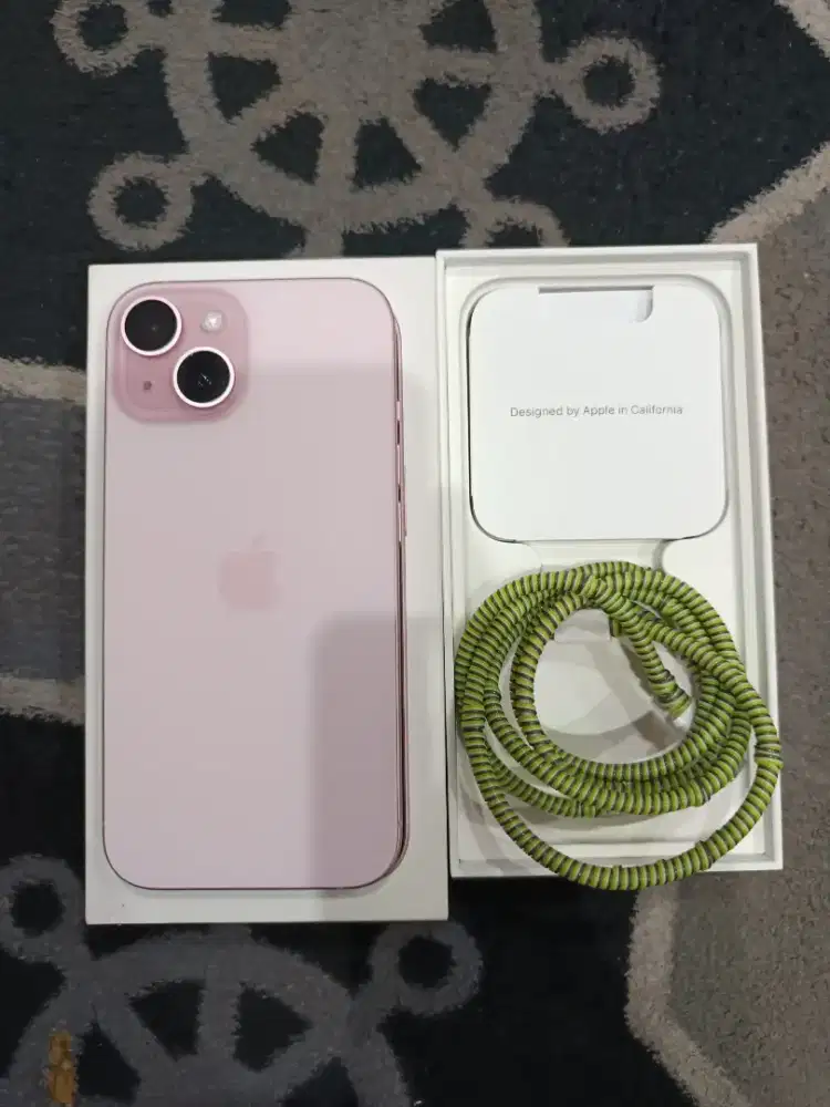 iphone 15 128gb ibox pink fullset original