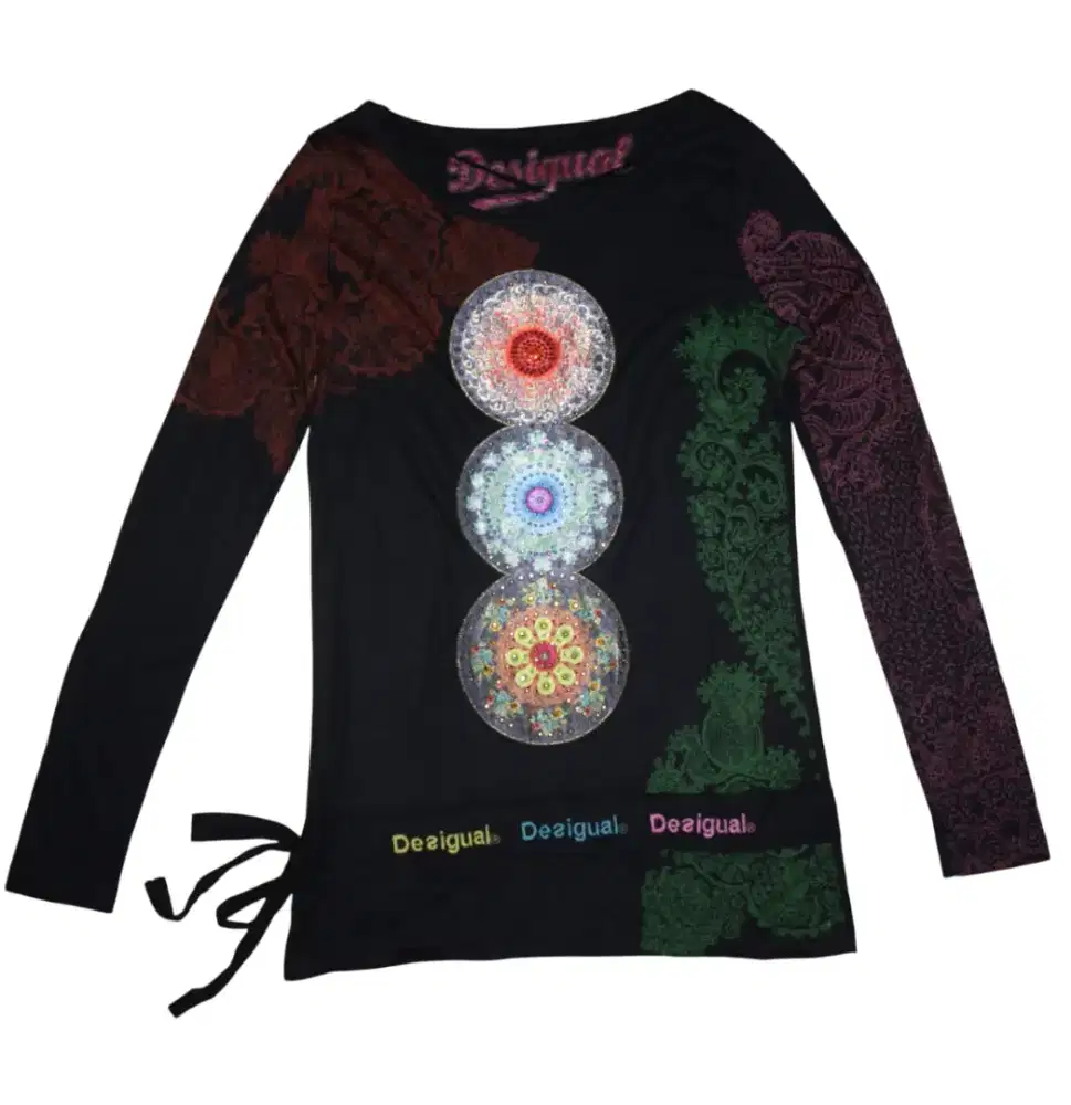 DESIGUAL VTG Tunic Longsleeve T-Shirt