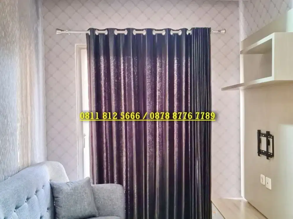 Jual Rugi! Orangnya BU! Apartemen Sunter Park View 2BR Furnished Minimalis Jakarta Utara