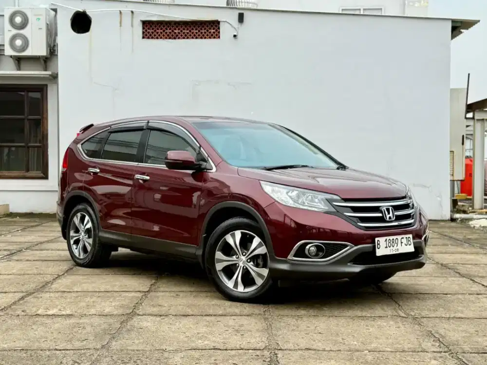 Honda CRV 2.4 AT  prestise. Tahun 2013. Merah. Low km . Perfect cond