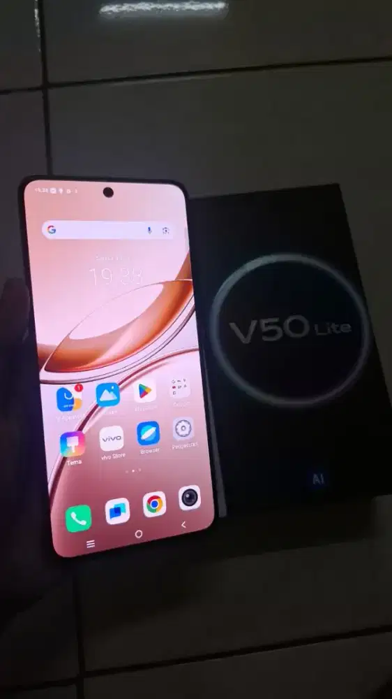 VIVO V50 LITE 8/128 FULLSET SEPERTI BARU
