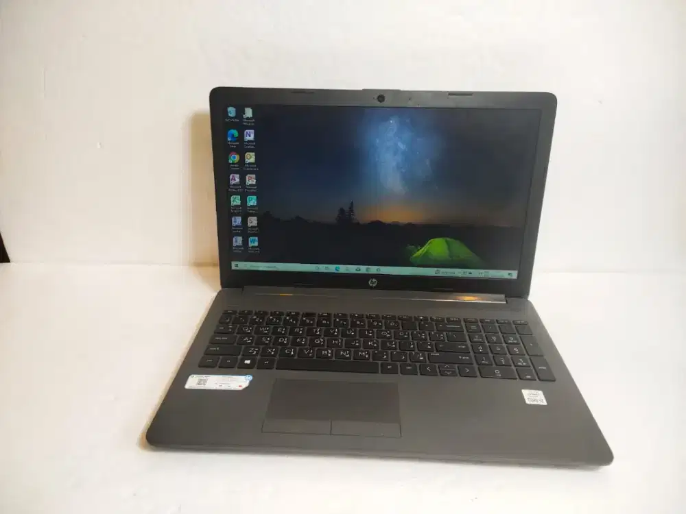 A963 Laptop HP 250-G7 Ram 4gb SSD 128gb core i3 gen10 Siap pakai