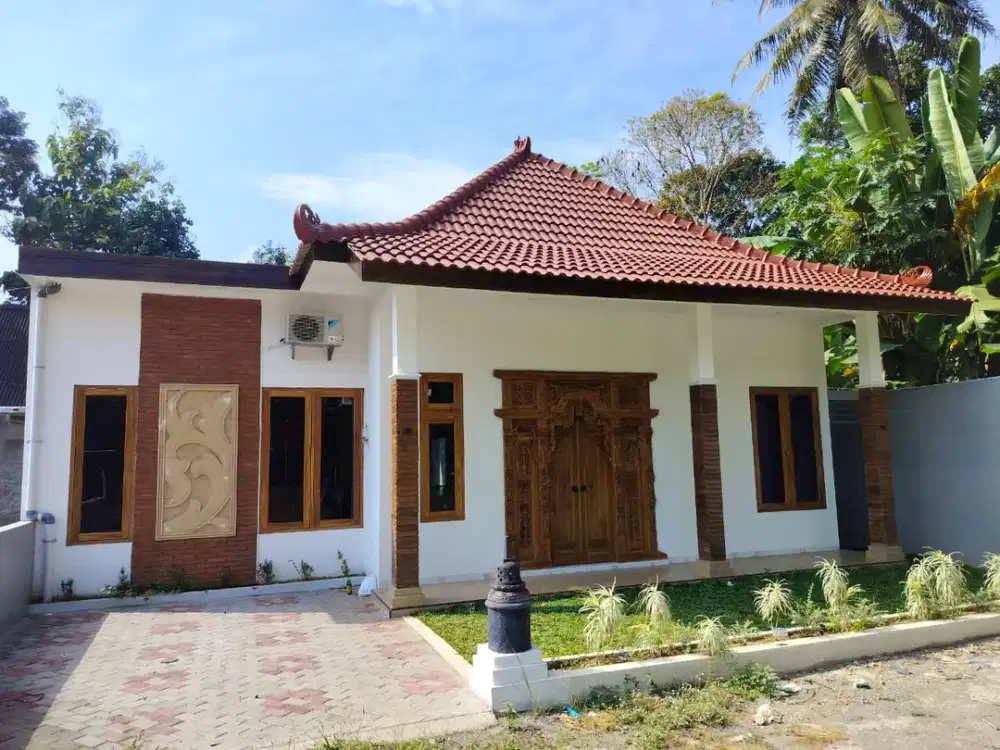 RUMAH CANTIK MODERN, HARGA MURAH DEKAT CANDI BOROBUDUR