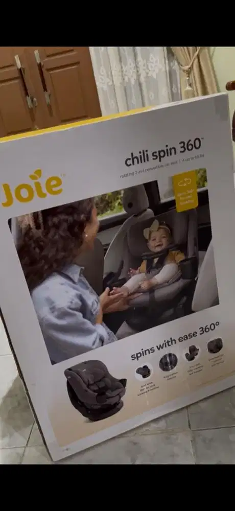 Carseat Joie Chili Spin 360 Rotating Convertible Car Seat