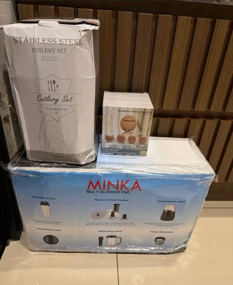 Multi blender pro MINKA plus sendok & humidifier set