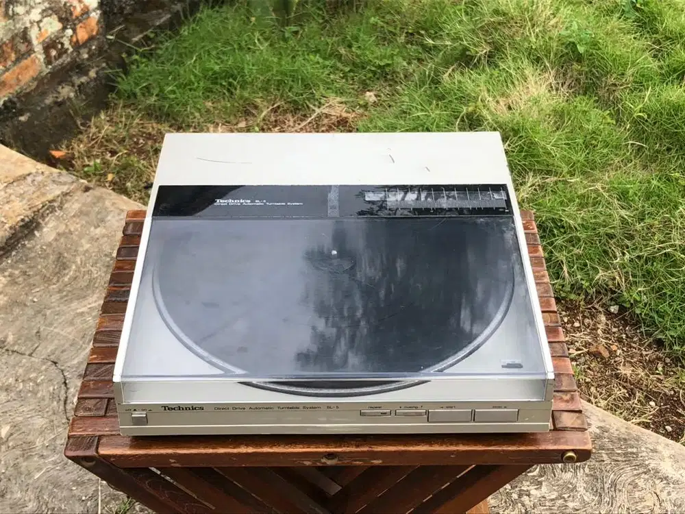 Turntable Technics SL-5 Japan pemutar piringan hitam