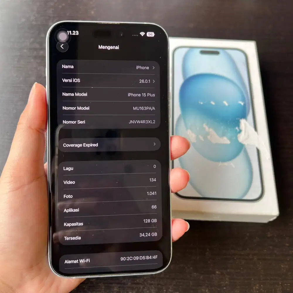 IPHONE 15 PLUS 128GB IBOX