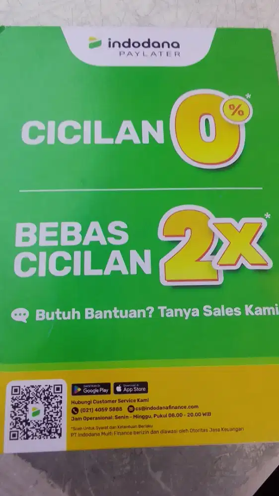 Kredit handphone pake indodana